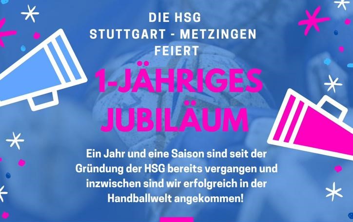 Die HSG Stuttgart-Metzingen feiert Einjähriges