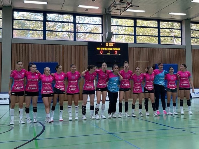 BWOL: Umkämpfter Sieg der B- Juniorinnen gegen die HSG Freiburg